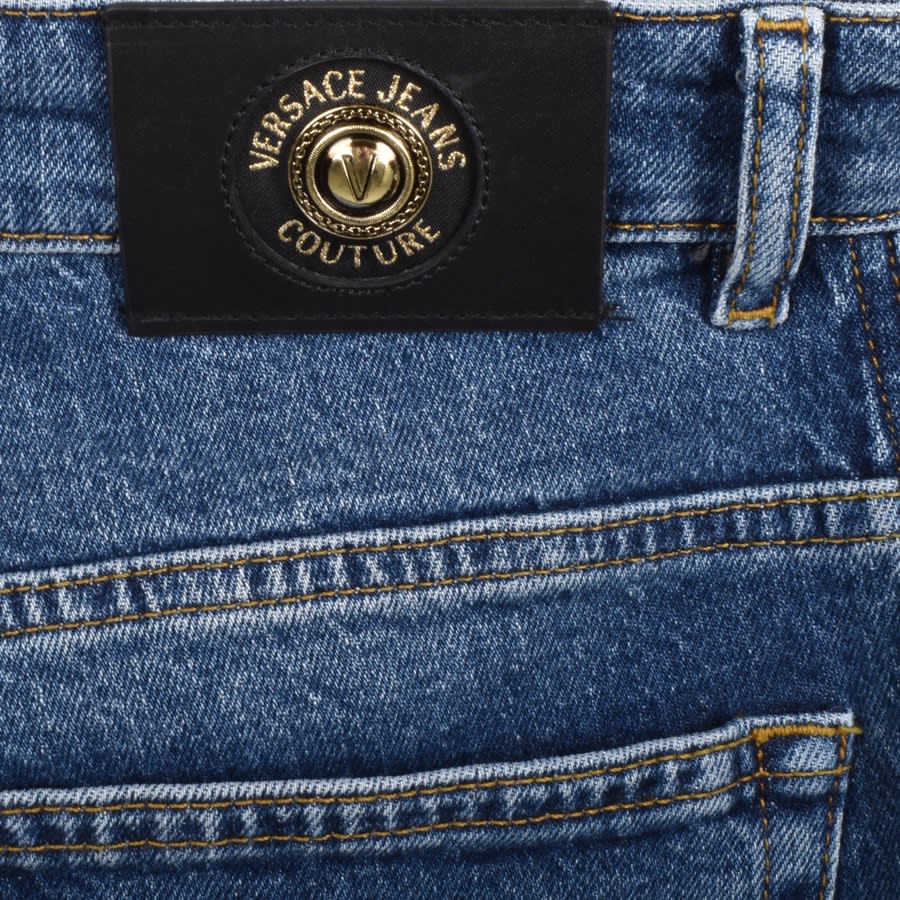 Versace Jeans Couture Dundee Narrow Jeans Blue | Mainline Versace Jeans Couture Dundee Narrow Jeans Blue | Mainline